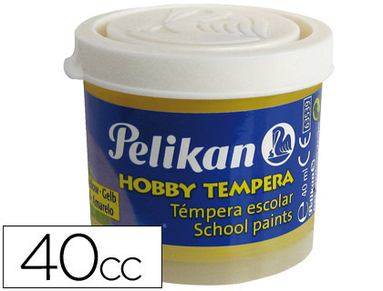 GUACHE HOBBY PELIKAN 40 CC AMARELO