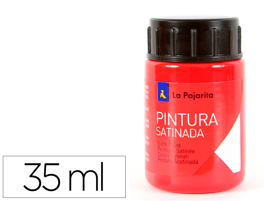 TINTA LATEX LA PAJARITA, 35 ML - VERMELHAO