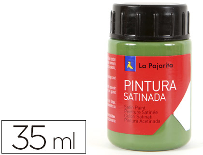 TINTA LATEX LA PAJARITA, 35 ML - VERDE MONTE
