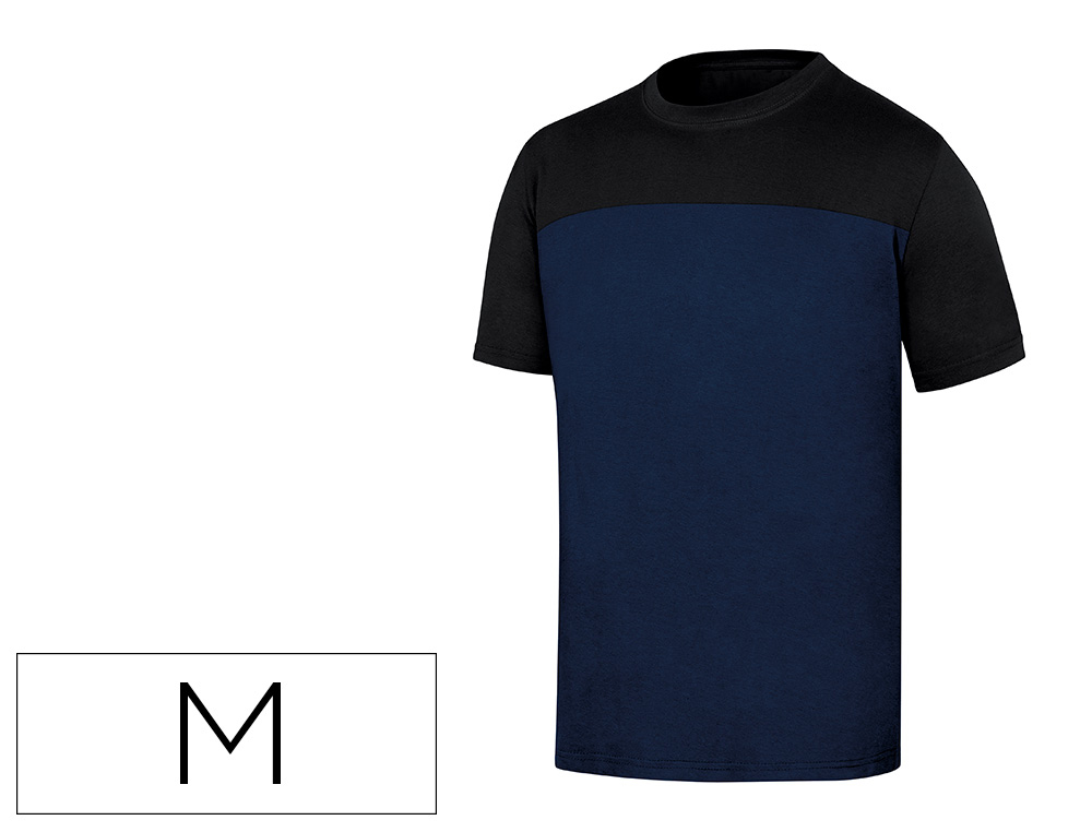 T-SHIRT DE ALGODAO DELTAPLUS COR AZUL TAMANHO M