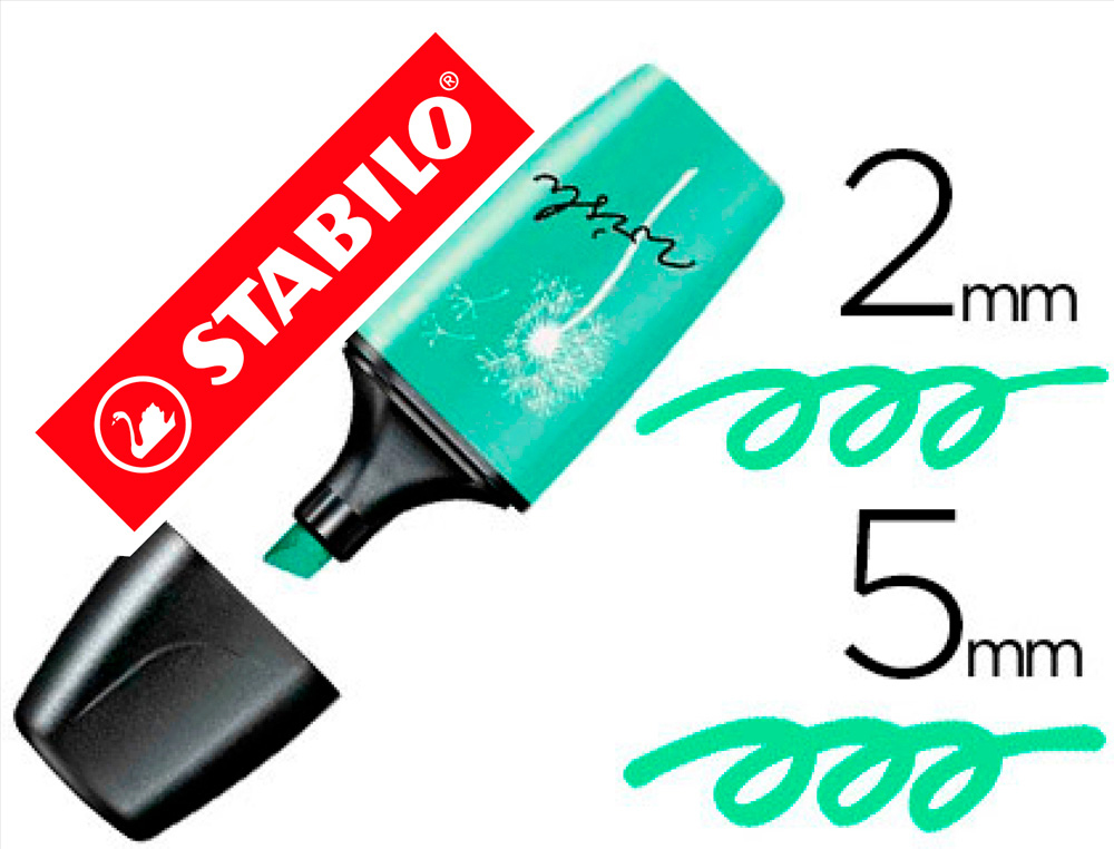 MARCADOR STABILO BOSS MINI PASTELLOVE MENTA