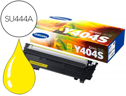 TONER SAMSUNG CLT 404 PARA SL-C430/C480 AMARELO 1000 PAGINAS