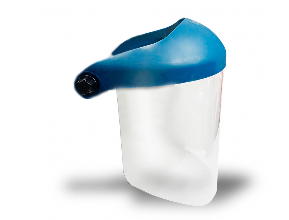 TELA PARA CAPACETE FARU A20 COM VISEIRA E PROTETOR QUEIXO AZUL 200X300 MM