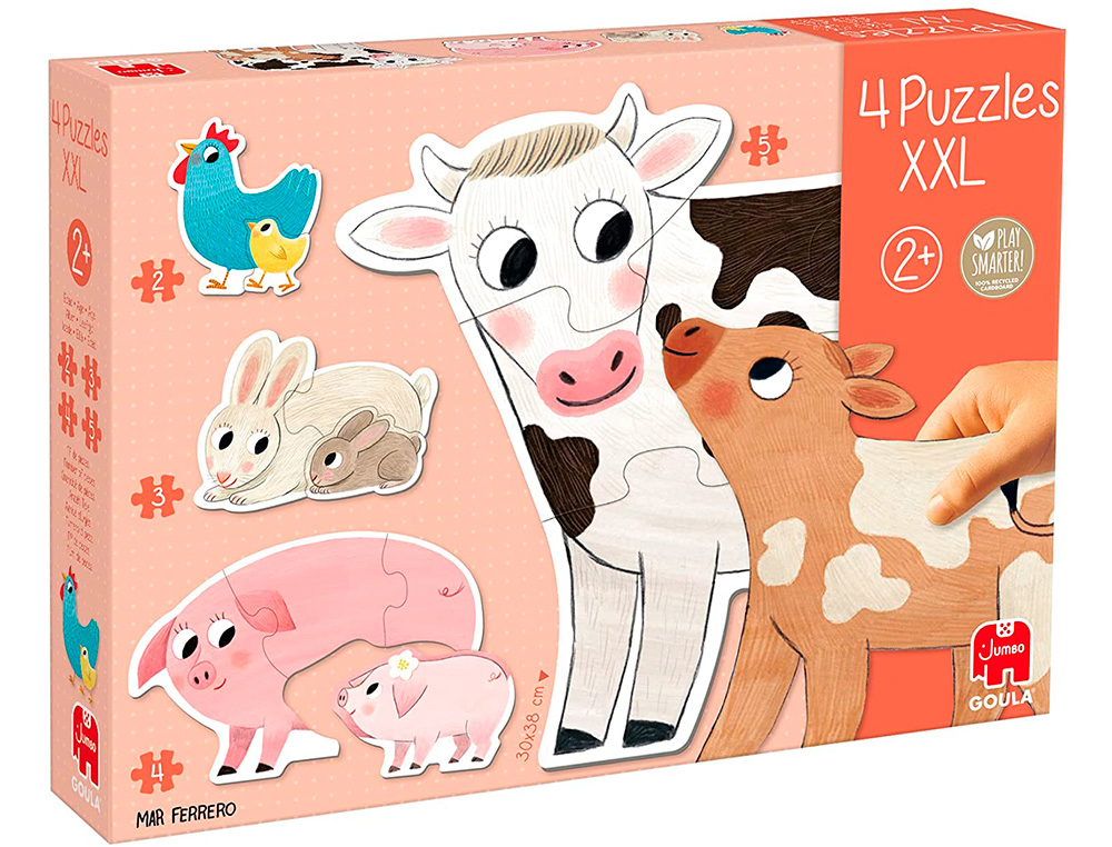 PUZZLE GOULA XXL MAES E BEBES 18 PECAS