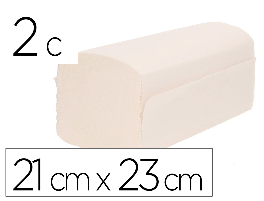 TOALHA SECA MAOS BUNZL GREENSOURCE CELULOSE BRANCA DOBRADA EM V 2 CAPAS 21X23 CM CAIXA DE 20 PACKS DE 200