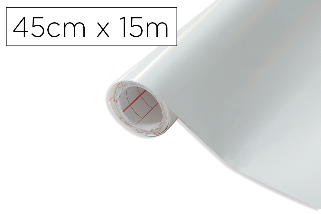 ROLO ADESIVO DC-FIX BRANCO LARGURA 45 CM COMPRIMENTO 15 MT