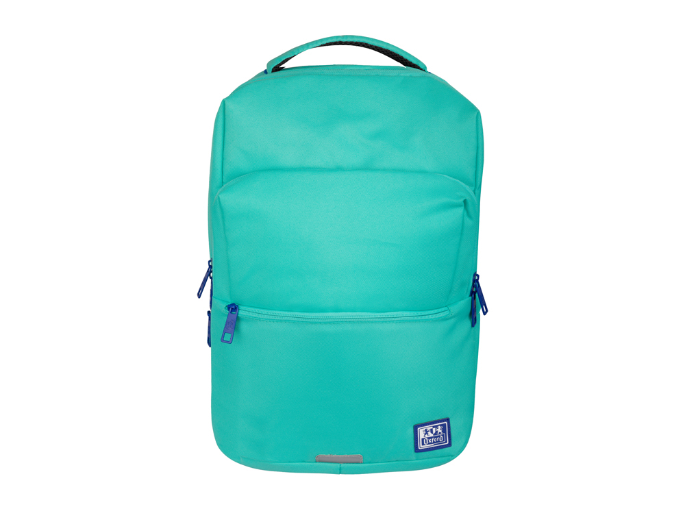 MOCHILA OXFORD B-READY COR VERDE MENTA 420X300X150 MM