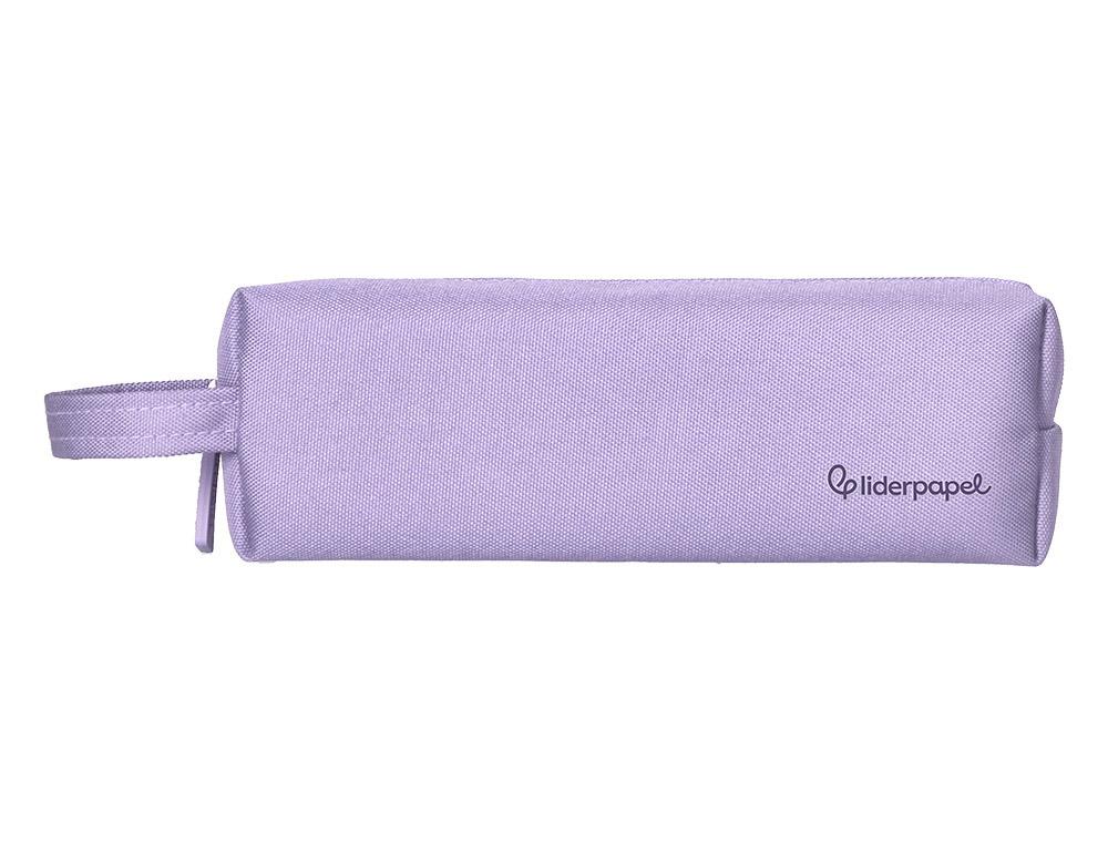 ESTOJO ESCOLAR LIDERPAPEL RETANGULAR COM ASA 210X70 MM VERDE AQUA