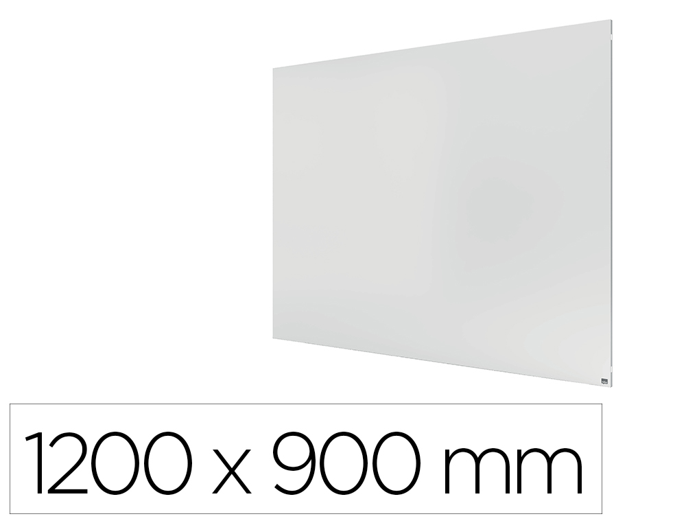 QUADRO BRANCO NOBO INFINITY SEM MOLDURA ACO LACADO MAGNETICO 1200X900 MM