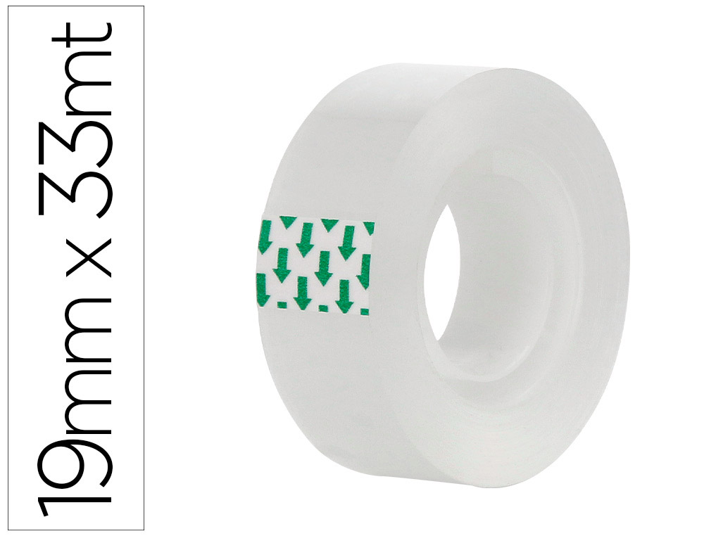 FITA ADESIVA GREENING TRANSPARENTE 33 MT X 19 MM