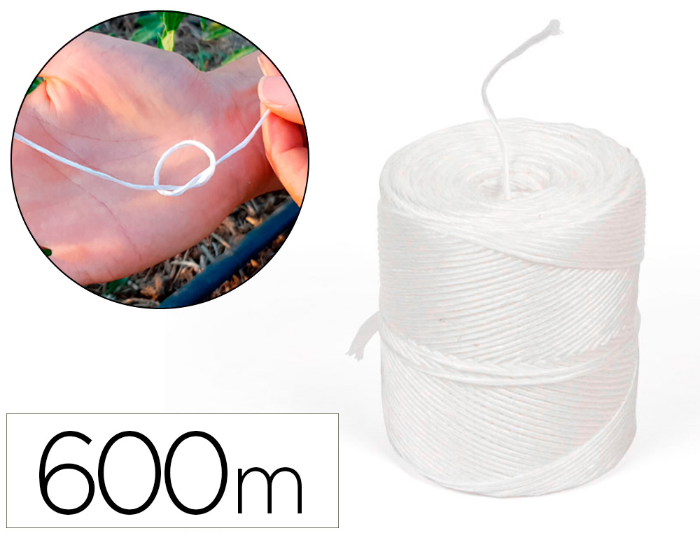 CORDA DE RAFIA ROLO DE 600 MT