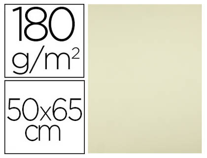 CARTOLINA LIDERPAPEL 50X65 CM 180 GR AMARELO