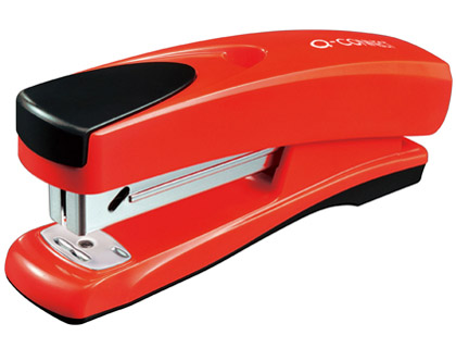 AGRAFADOR Q-CONNECT METALICO CAPACIDADE 20 FOLHAS VERMELHO