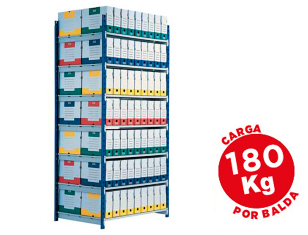 ESTANTE FAST PAPERFLOW METALICA 5 PRATELEIRAS