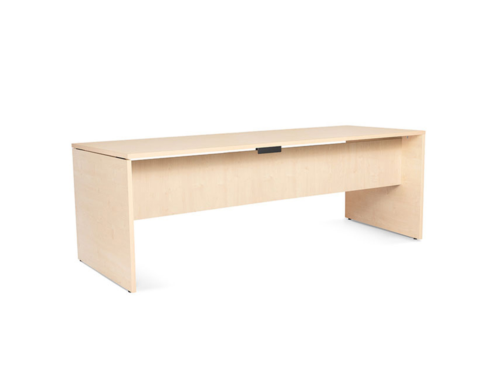 MESA DE ESCRITORIO ROCADA SERIE WORK 2000 X 840 MM ACABAMENTO FAIA