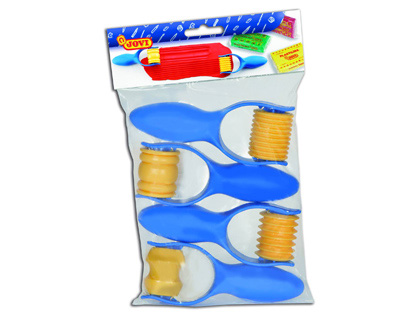 ROLDANA JOVI PARA MARCAR E MODELAR PASTA BOLSA DE 4 UNIDADES SORTIDAS