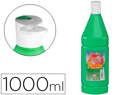 GUACHE LIQUIDO JOVI 1000 ML VERDE MEDIO