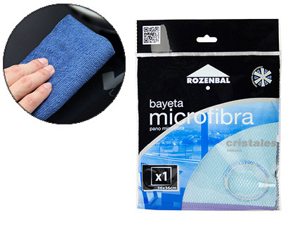 PANO MICROFIBRA VIDROS 36X36 CM