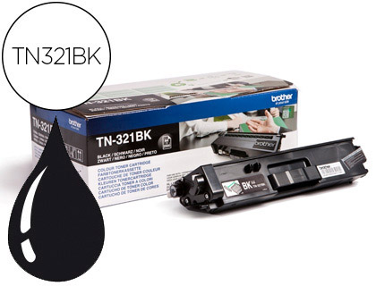 TONER BROTHER TN-321BK HLL8250CDN / HLL8350CDW PRETO 2500 PAG