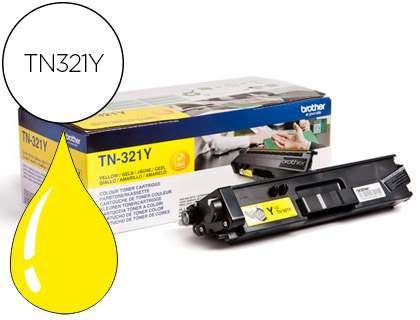 TONER BROTHER TN-321Y HLL8250CDN / HLL8350CDW AMARELO 1500 PAG