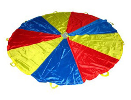 PARA-QUEDAS AMAYA DE NELON COM 12 ASAS CORES 3,50 M