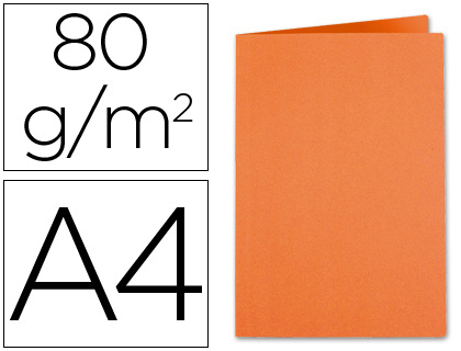 CLASSIFICADOR EXACOMPTA DIN A4 LARANJA CLEMENTINA 80GR