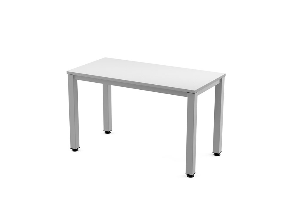 MESA DE ESCRITORIO ROCADA EXECUTIVE 200AD02 ALUMINIO /CINZA 120X60 CM