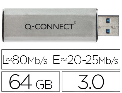 PEN DRIVE USB Q-CONNECT FLASH 64GB 3.0