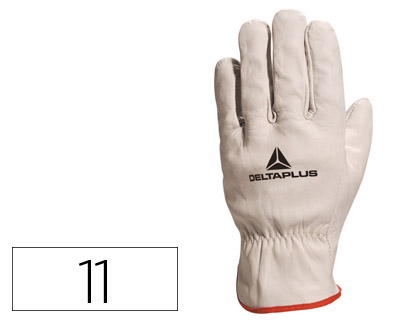 LUVAS DELTAPLUS PELE DE VACA COR CINZA TAMANHO 11