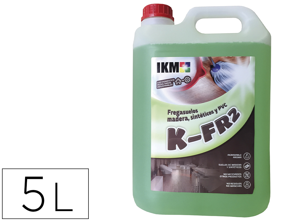 LIMPA CHAO IKM PARA SOLO DE MADEIRA / SINTETICO / PVC GARRAFA DE 5 L