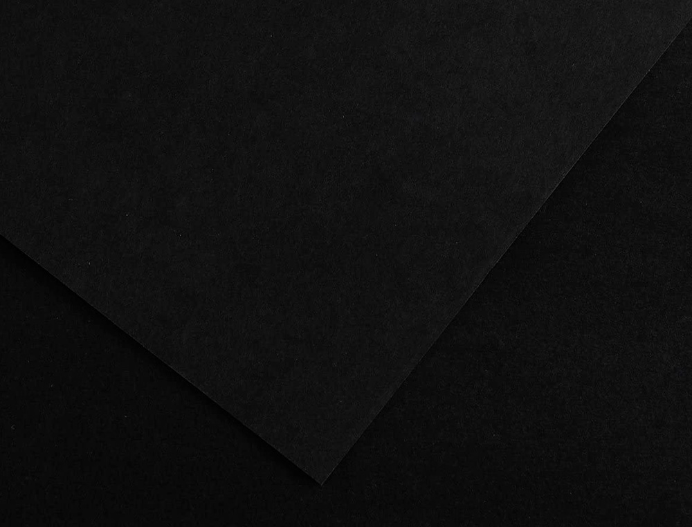 CARTOLINA 500 X 650 MM, 185 GRS, GUARRO, PRETO