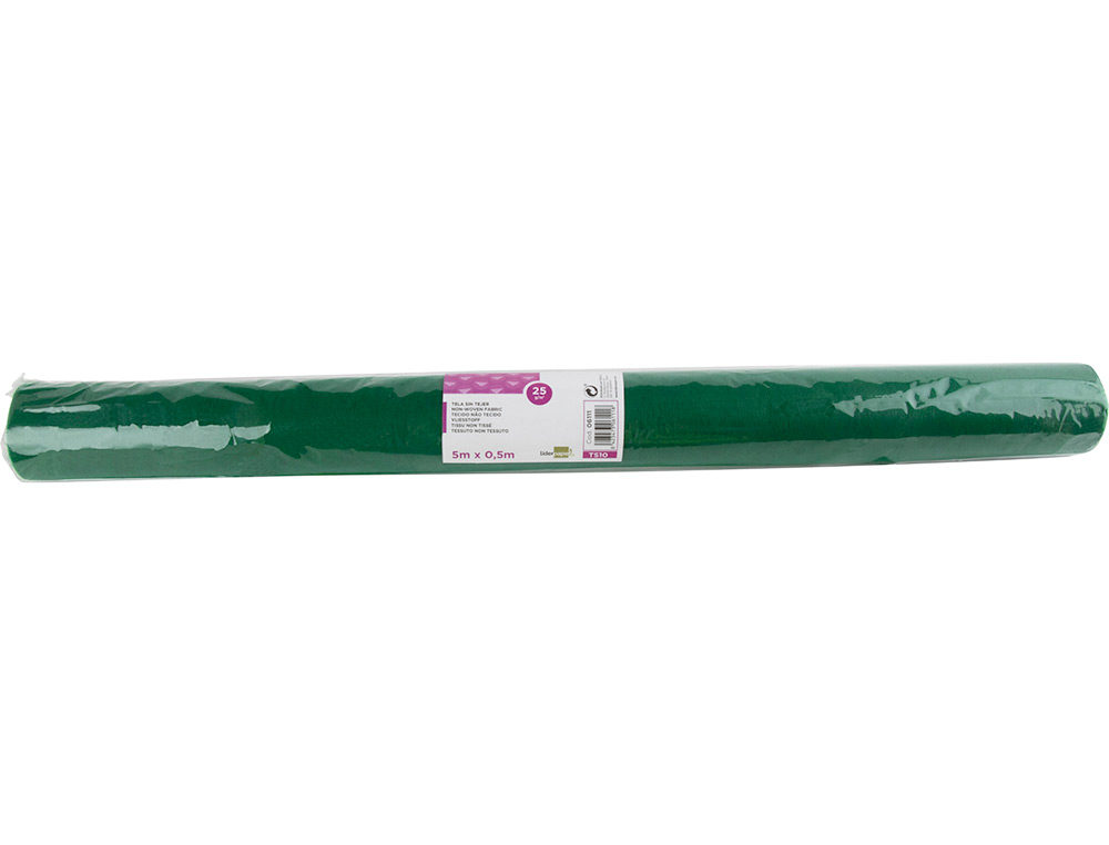 TECIDO SEM TECER LIDERPAPEL 25 G/M2 ROLO DE 5 MT VERDE