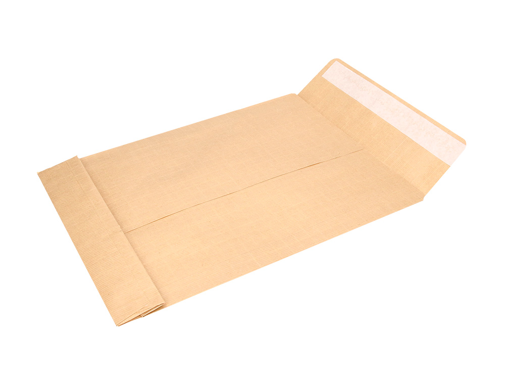 ENVELOPE LIDERPAPEL BOLSA FOLE KRAFT 250X353X30MM COM ABA EMTIRA DE SILICONE PAPEL 120GR CAIXA DE 50 UNIDADES