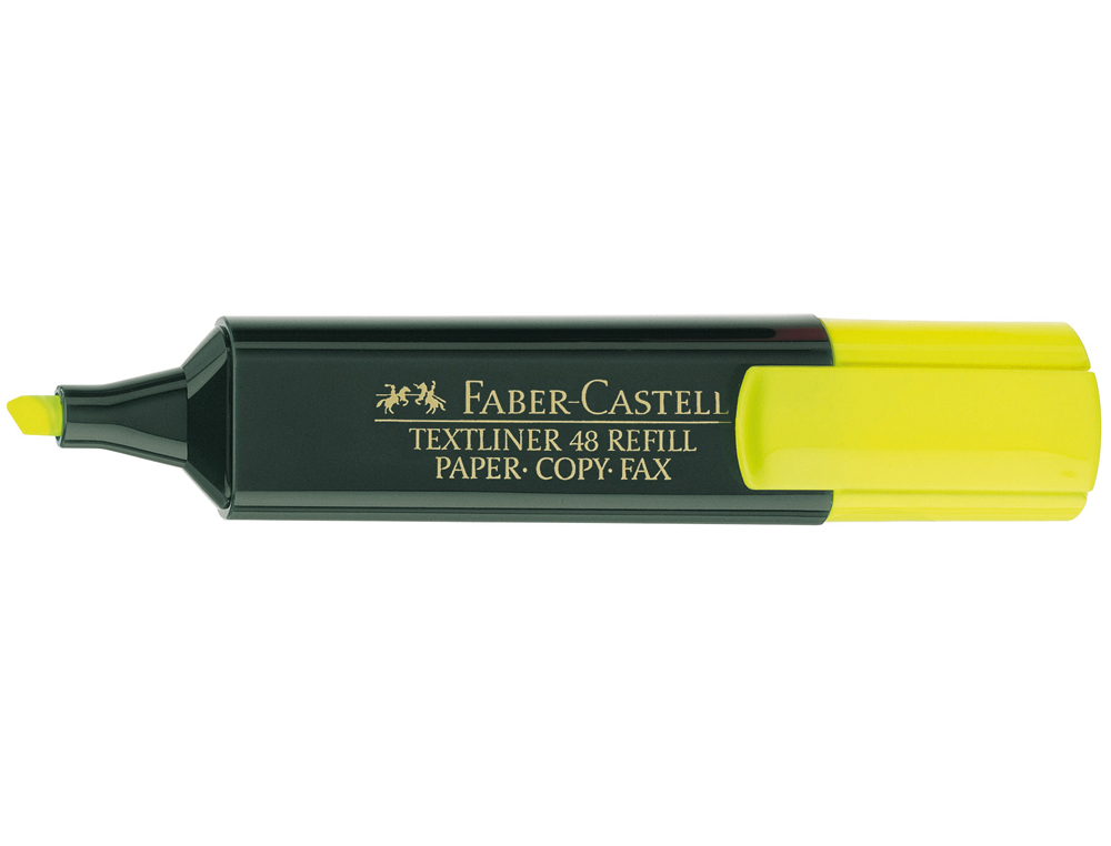 MARCADOR FLUORESCENTE FABER TEXTLINER 48-07 AMARELO