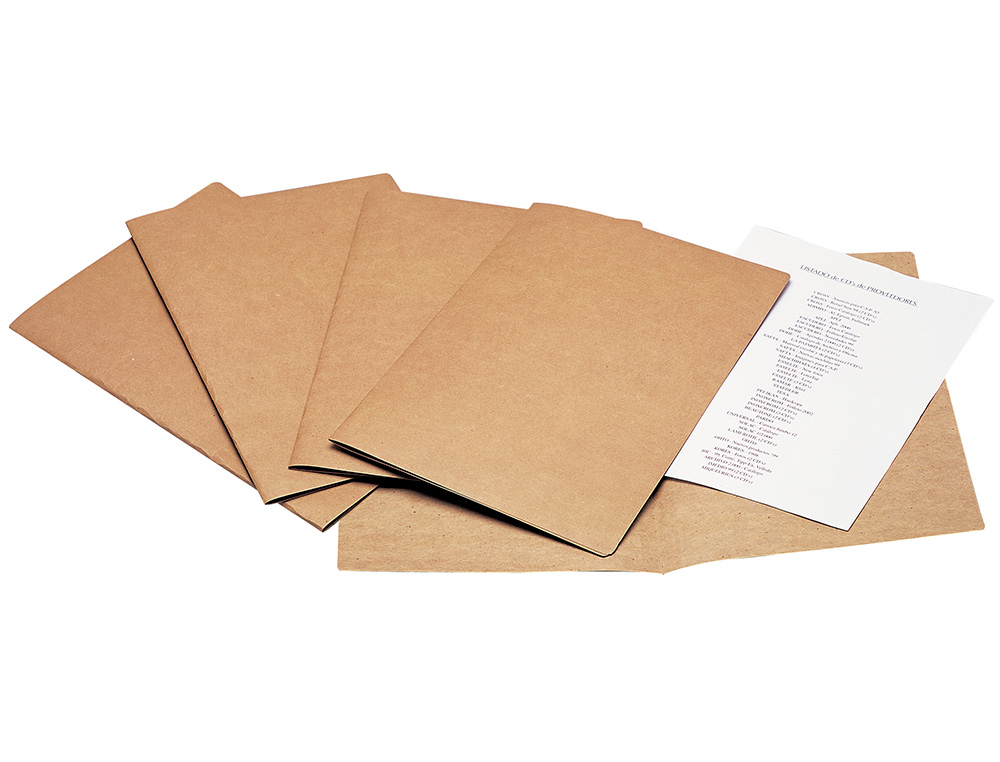 CLASSIFICADOR KRAFT, TAMANHO FOLIO, 345 X 235 MM