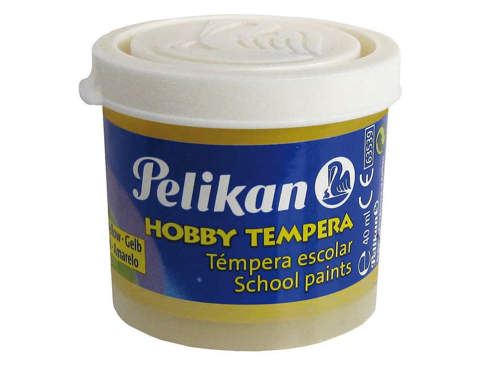 GUACHE HOBBY PELIKAN 40 CC AMARELO