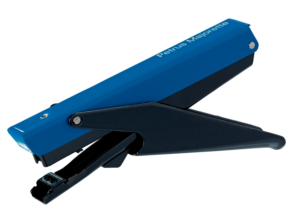 AGRAFADOR MAJORETTE DE ALICATE 205-F FLUORESCENTE -CAPACIDADE 10 FOLHAS