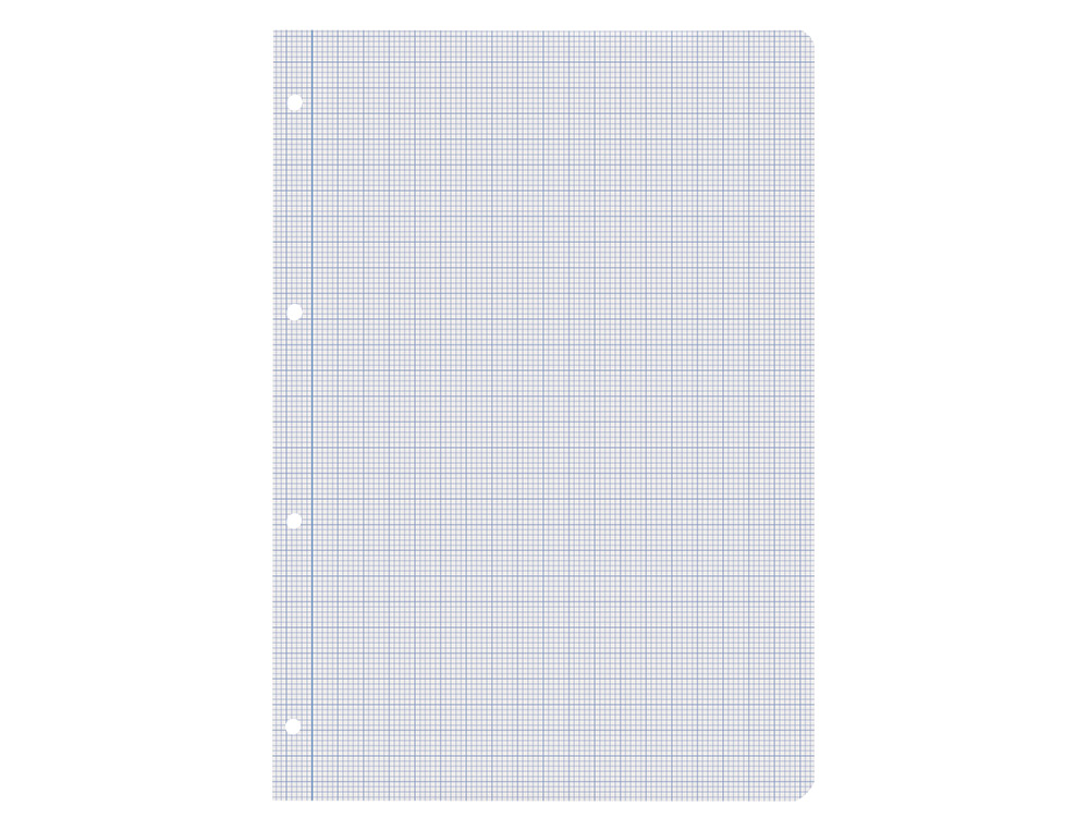 RECARGA LIDERPAPEL FOLIO 100 F 4TF-04 MILIMETRADO 4 FUROS