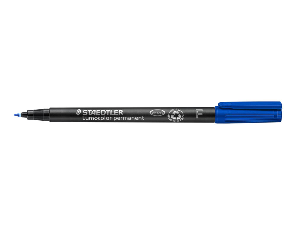 MARCADOR STAEDTLER LUMOCOLOR RETROPROJECAO 318-3 PONTA 0,6MM AZUL