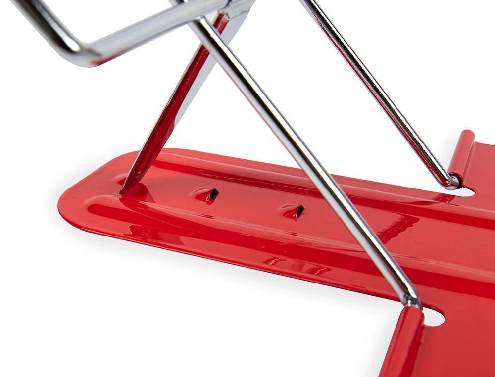 ATRIL METALICO. COM 3 POSICOES, MEDIDAS: 160X 63X170 MM