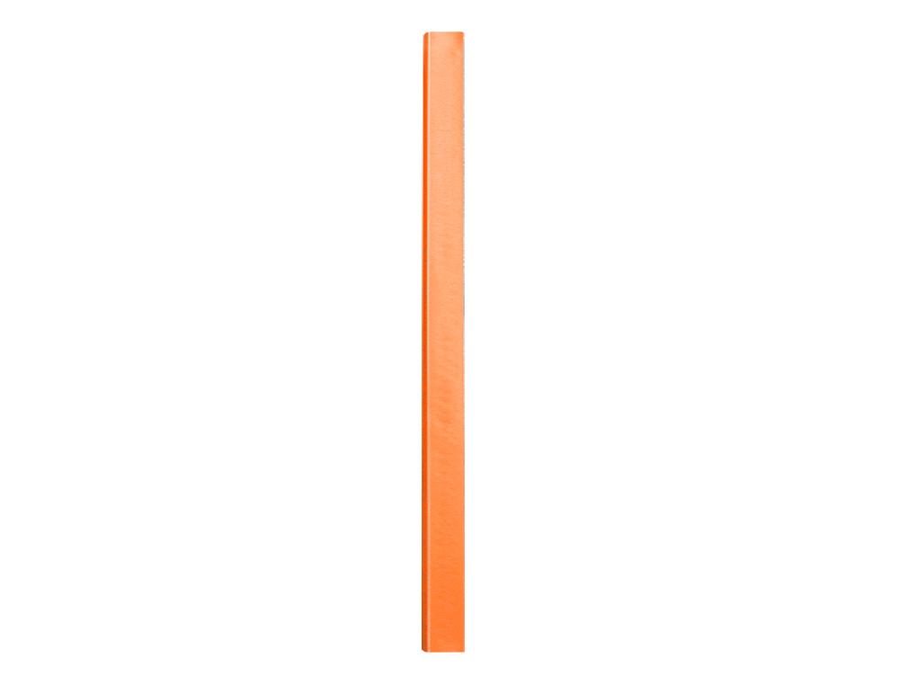 CAPA CATALOGO LIDERPAPEL 40 BOLSAS POLIPROPILENO DIN A4 LARANJA FLUOR OPACO