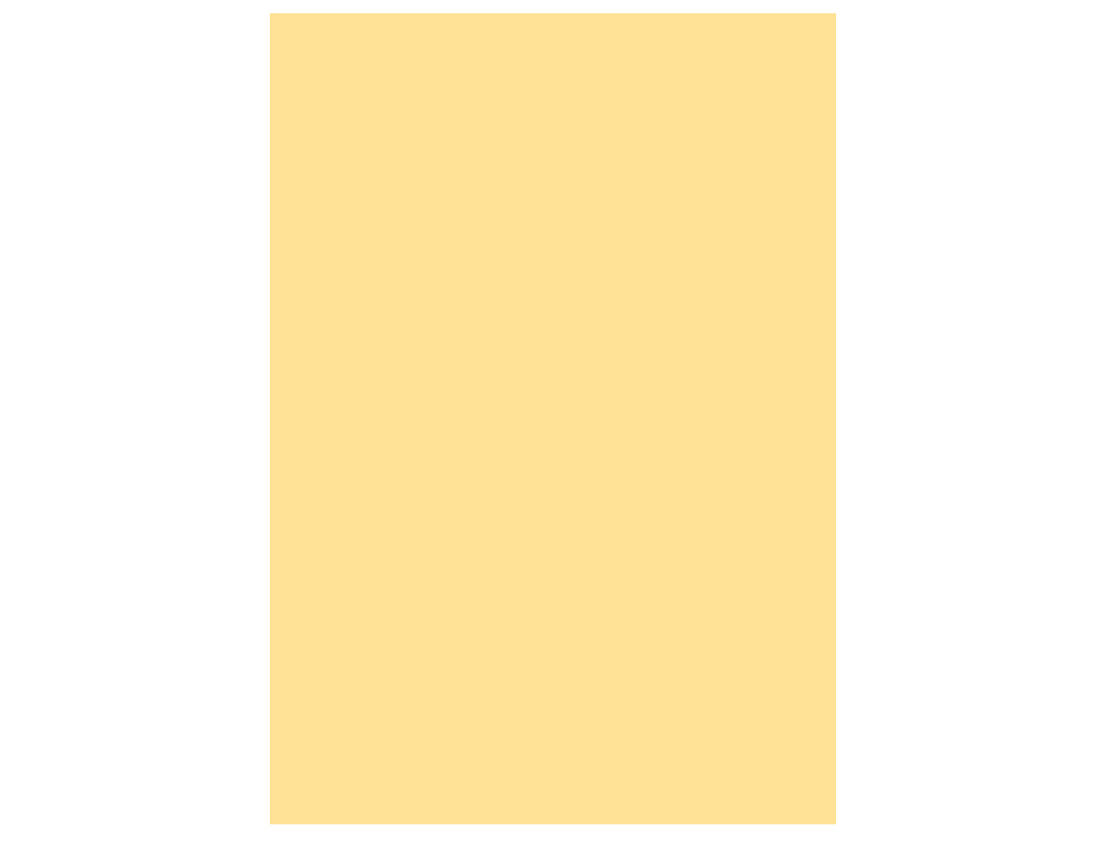 CARTOLINA GUARRO 50X65 CM 185 GR CREME