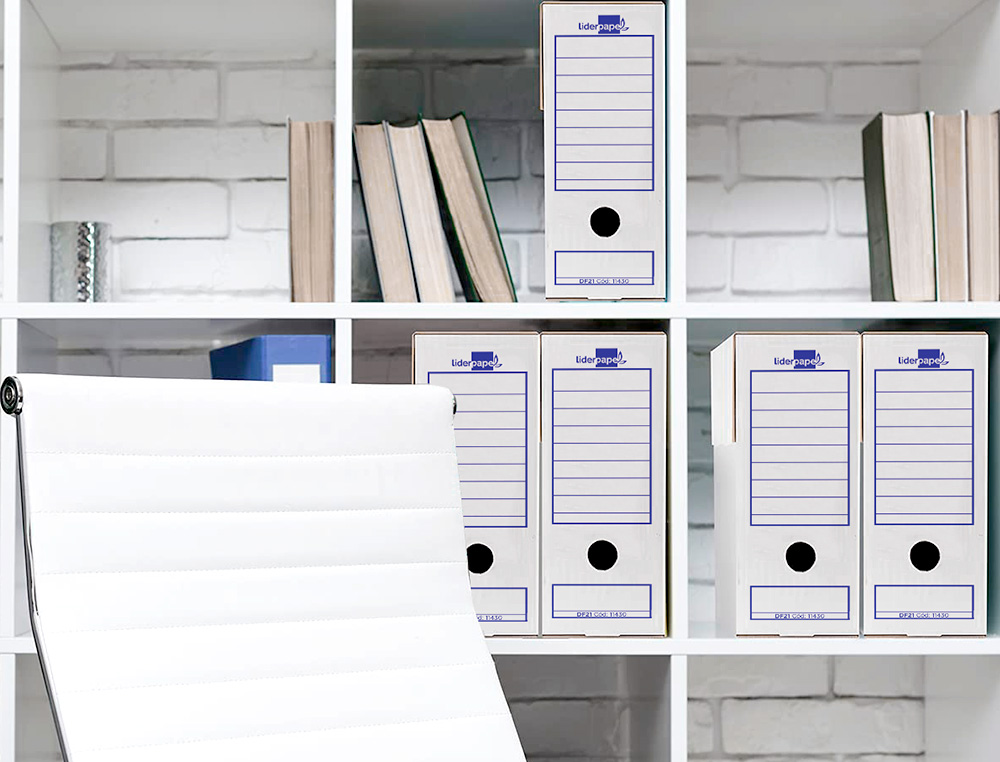 CAIXA PARA ARQUIVO MORTO LIDERPAPEL FORMATO FOLIO