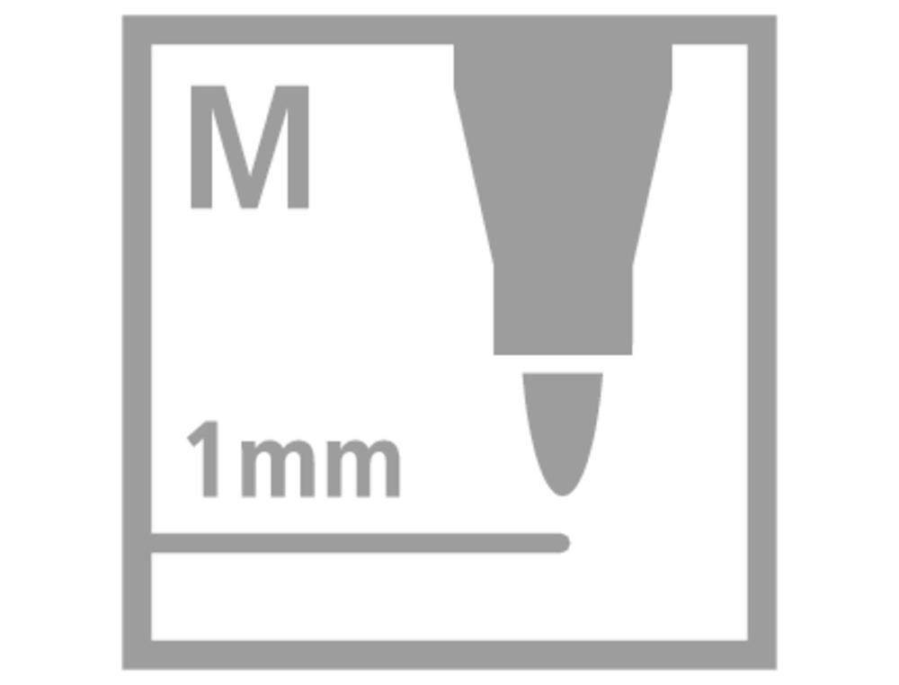MARCADOR STABILO AGUARELAVEL PEN 68 HELIOTROPO 1 MM