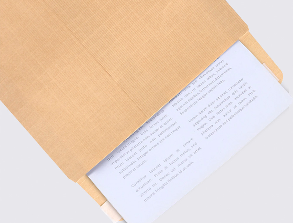 ENVELOPE BOLSA SEGURANCA KRAFT CASTANHO 229X324 MM TIRA DE SILICONE