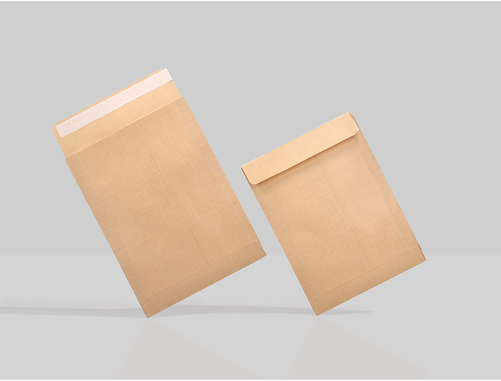 ENVELOPE BOLSA SEGURANCA KRAFT CASTANHO 229X324 MM TIRA DE SILICONE