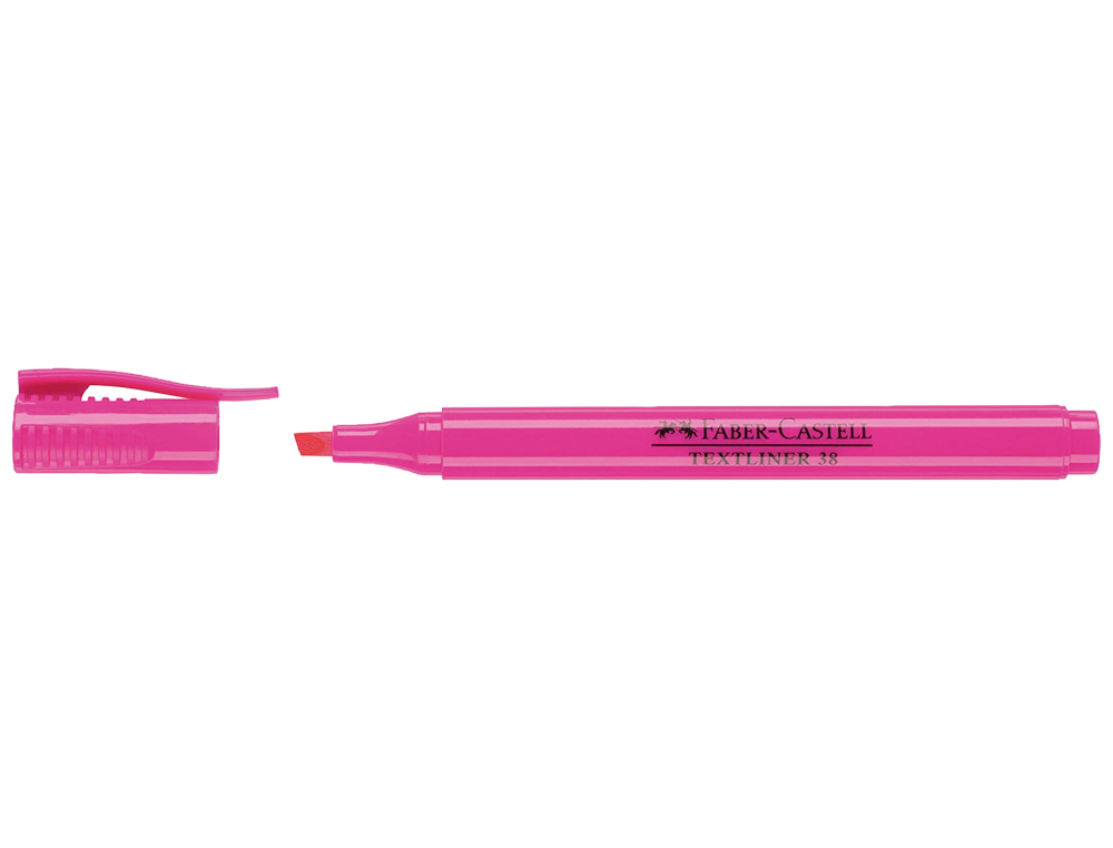 MARCADOR FABER FLUORESCENTE TEXTLINER 38 ROSA