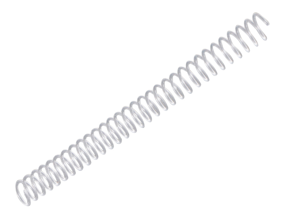ESPIRAL Q-CONNECT DE PLASTICO TRANSPARENTE 32 5:1 10MM 1,8MM CAIXA DE 100 UNIDADES