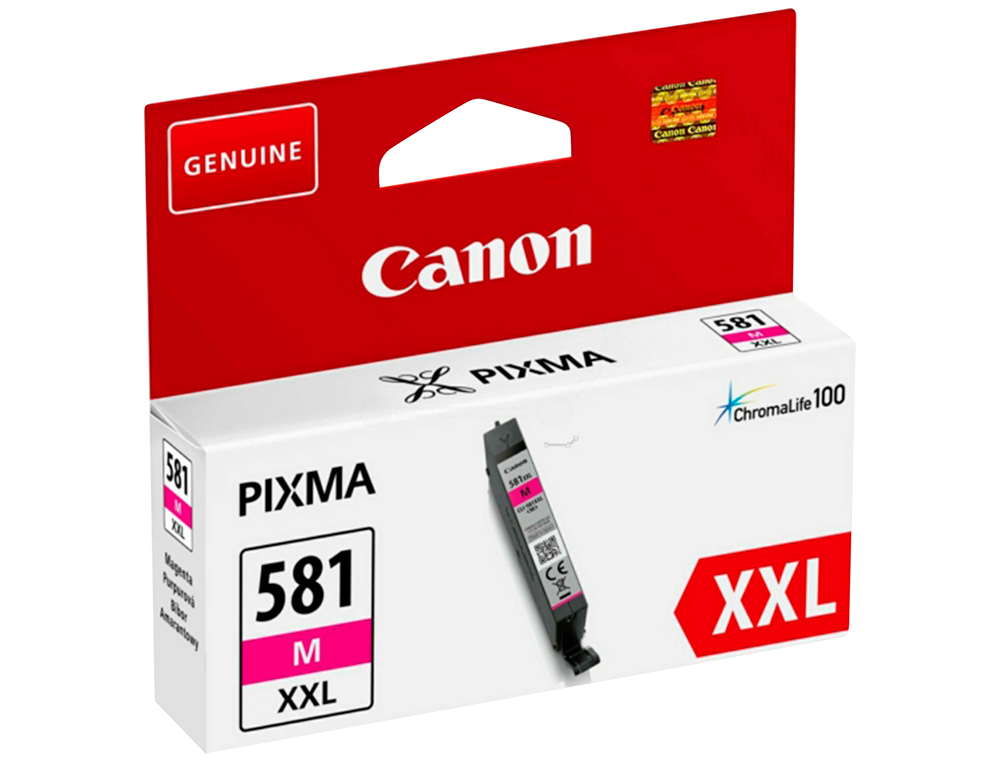 TINTEIRO CANON 581 XXL TS9550 / TS705 MAGENTA 830 PAGINAS