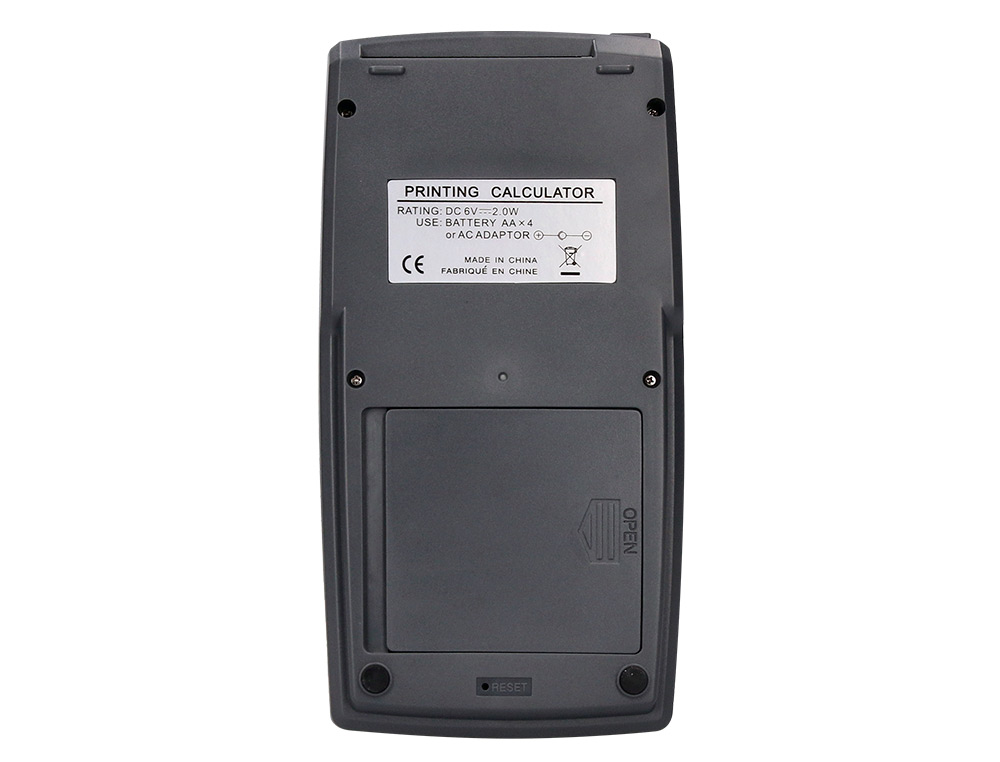 CALCULADORA Q-CONNECT COM IMPRESSAO PAPEL KF11213 12 DIGITOS PRETA